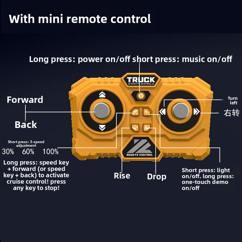 Mini Desktop Remote Control Forklift