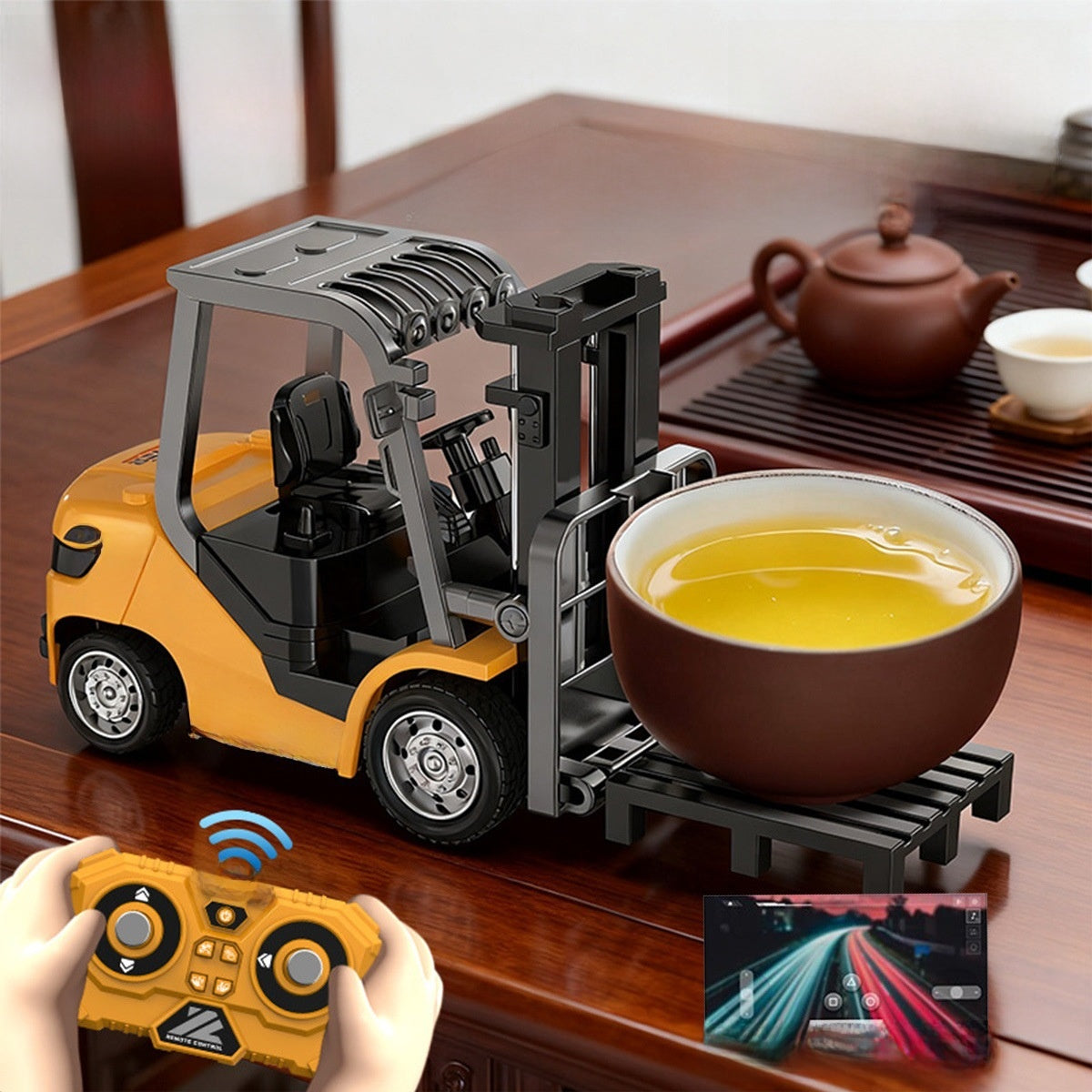 Mini Desktop Remote Control Forklift