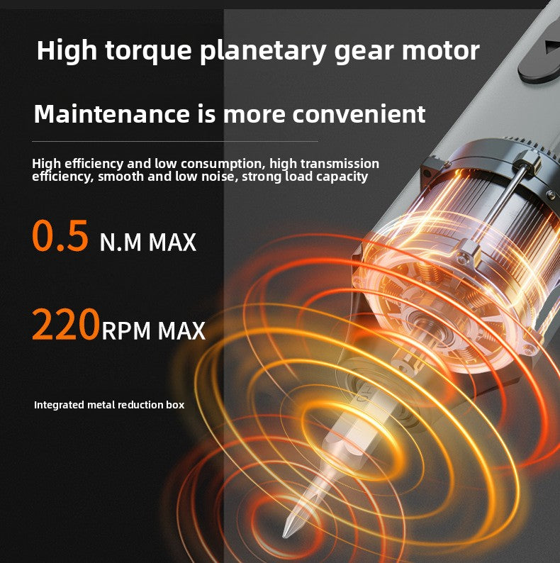 Mini Digital Display Electric Screwdriver Set with 60 Bits