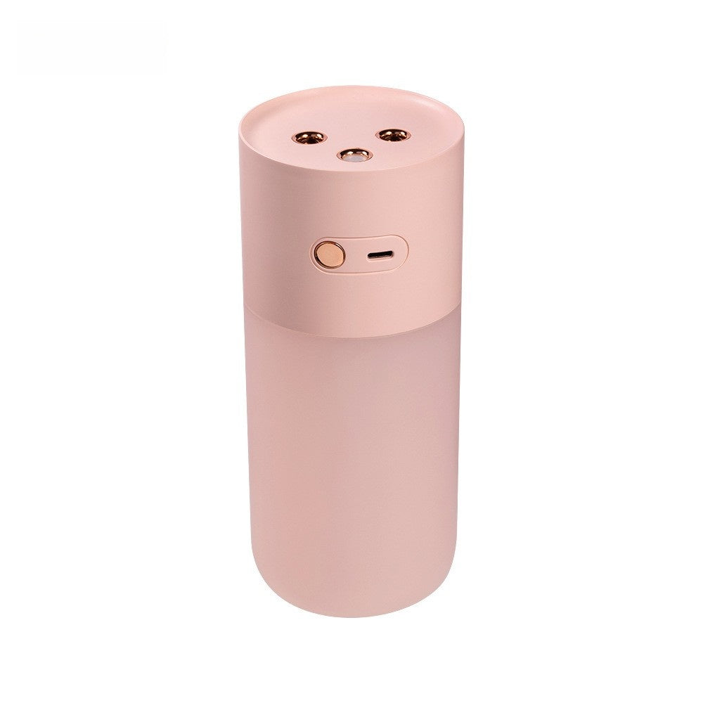 Mini Double Nozzle USB Humidifier with Night Light