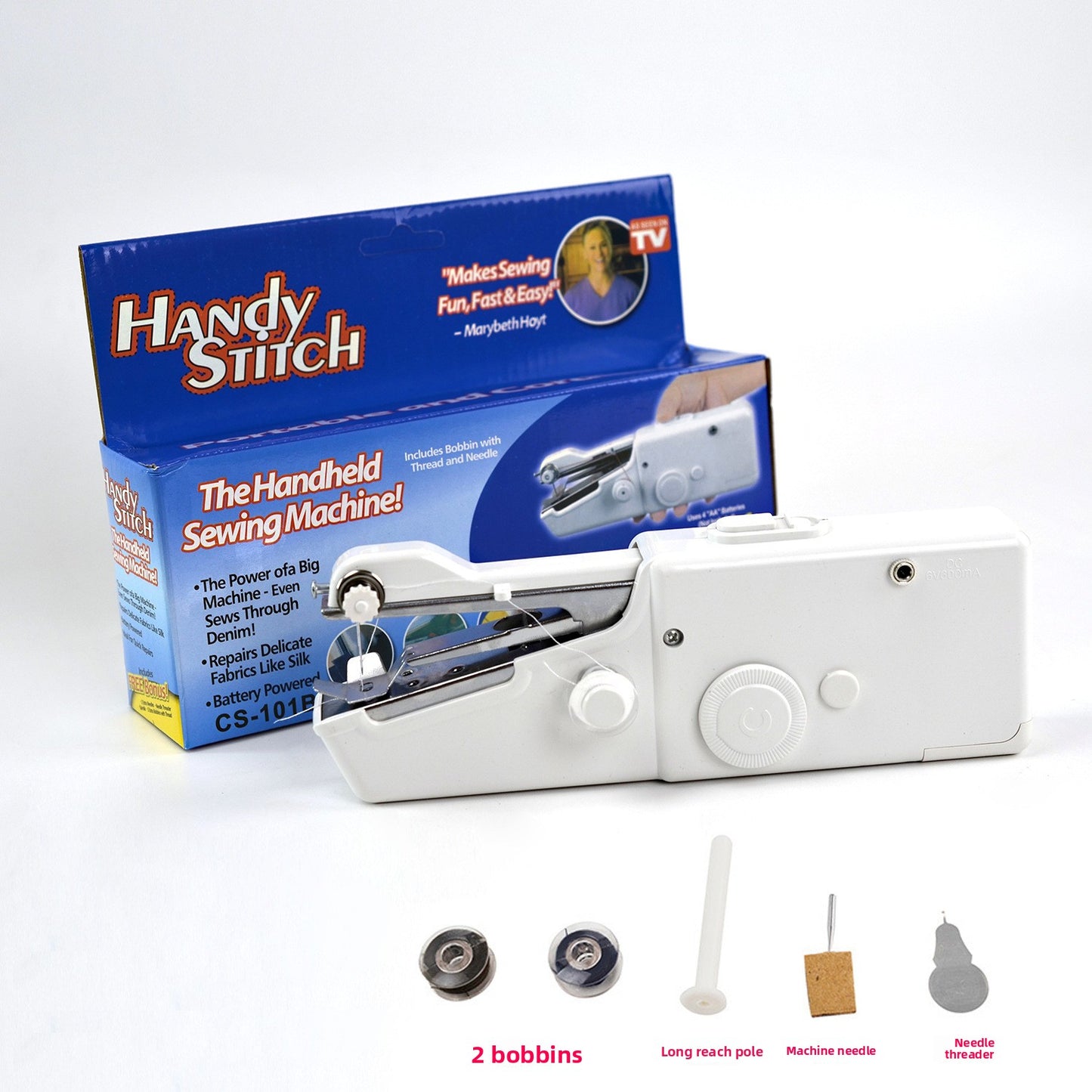 Mini electric sewing machine