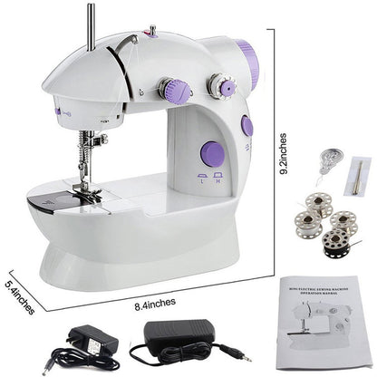 Mini Electric Sewing Machine with Light