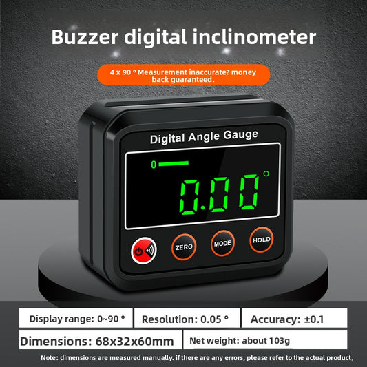 Mini electronic digital display Angle gauge