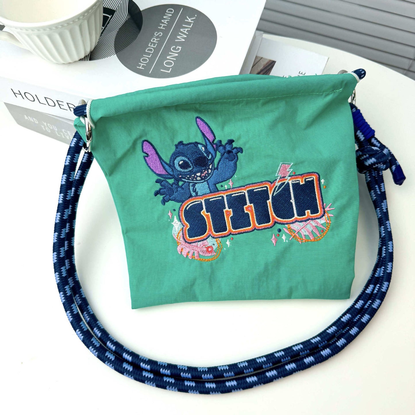 Mini Embroidered Crossbody Shoulder Bag