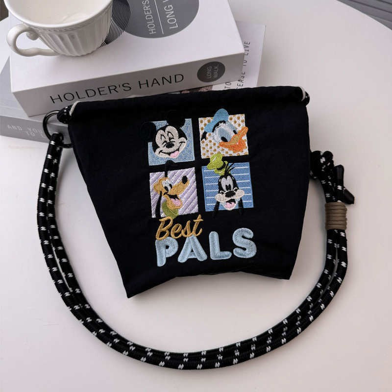 Mini Embroidered Crossbody Shoulder Bag