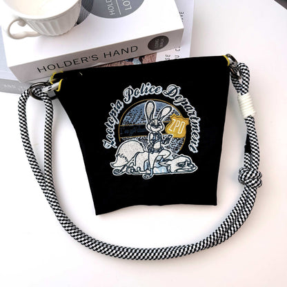 Mini Embroidered Crossbody Shoulder Bag