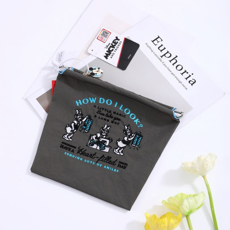 Mini Embroidered Crossbody Shoulder Bag