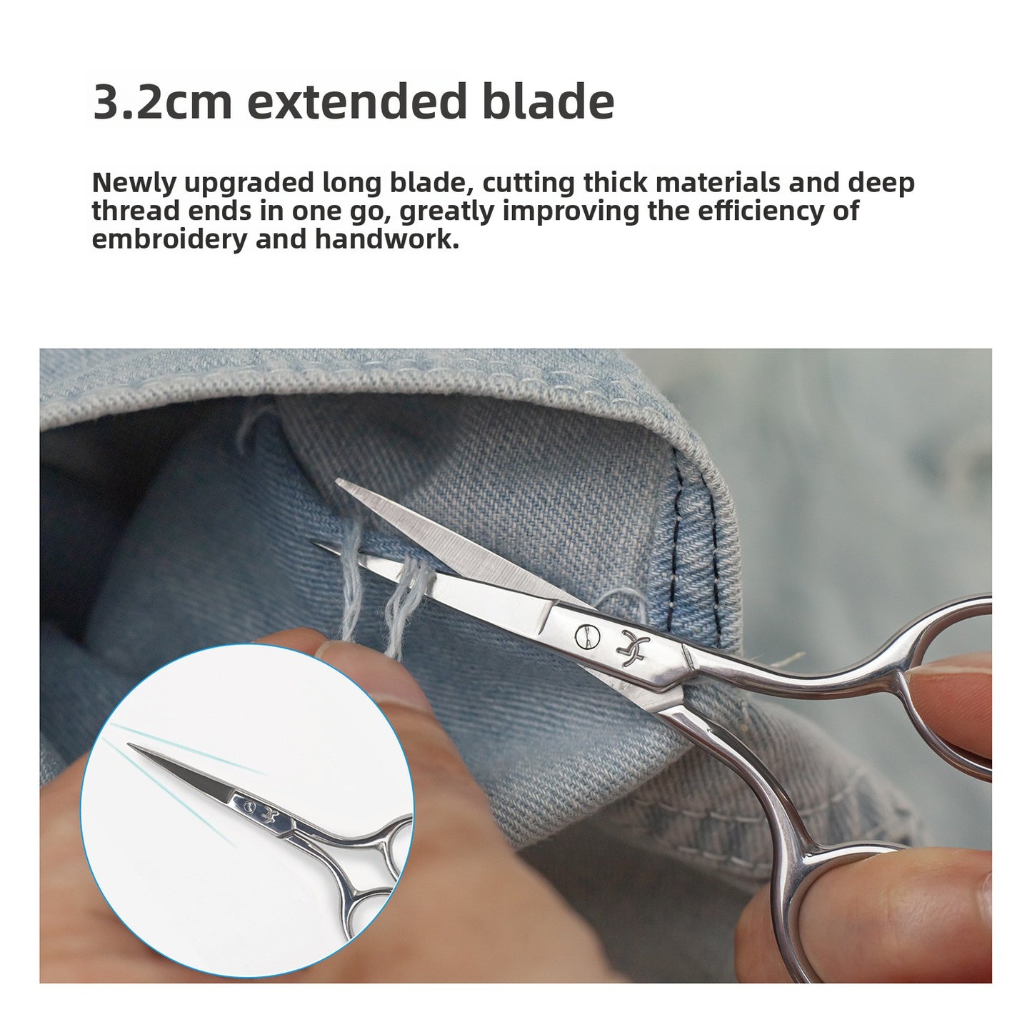 Mini embroidery scissors