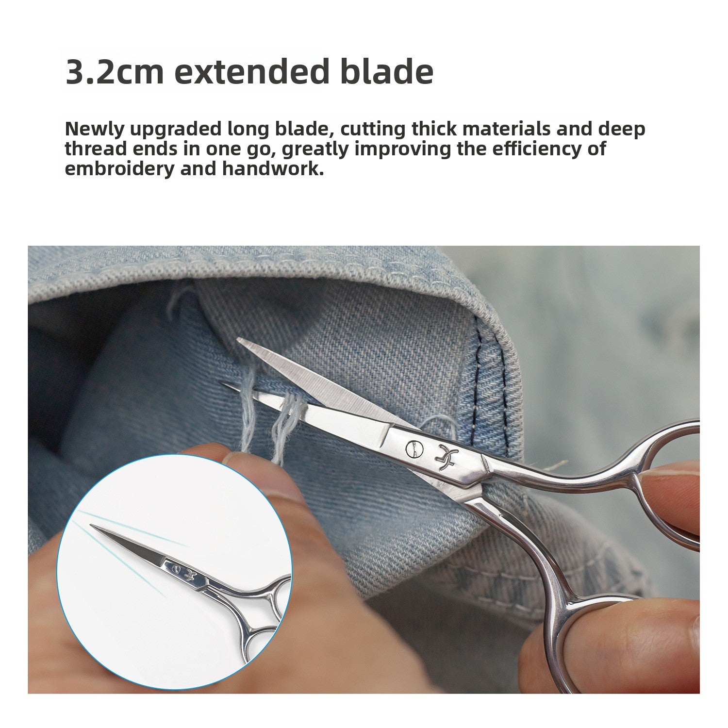 Mini embroidery scissors