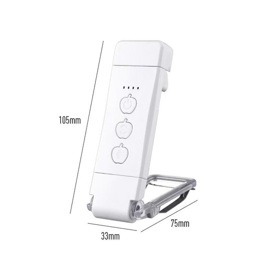 Mini eye-protecting folding book holder lamp