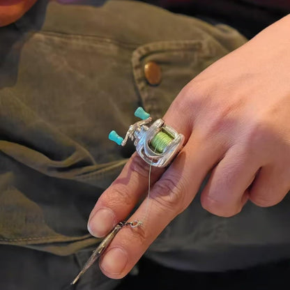 Mini Fishing Reel Jewelry Set