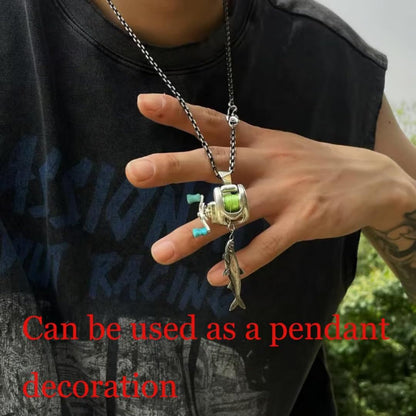 Mini Fishing Reel Jewelry Set