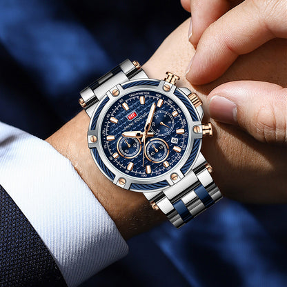 Mini Focus Mens Quartz Watch with Luminous Feature