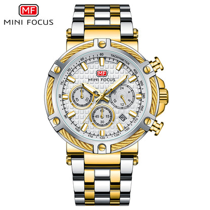 Mini Focus Mens Quartz Watch with Luminous Feature