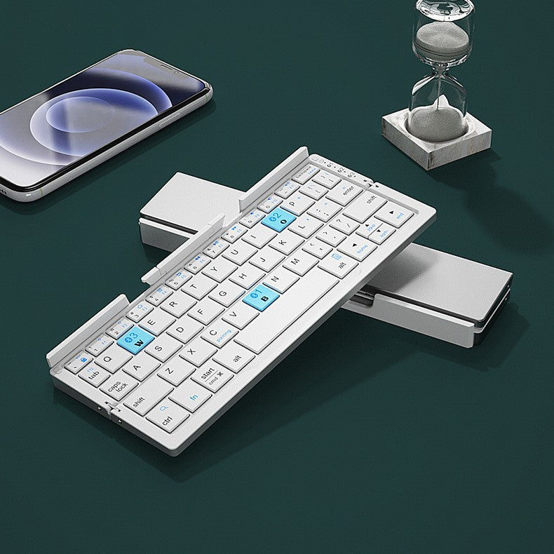 Mini Foldable Bluetooth Keyboard Wireless Portable