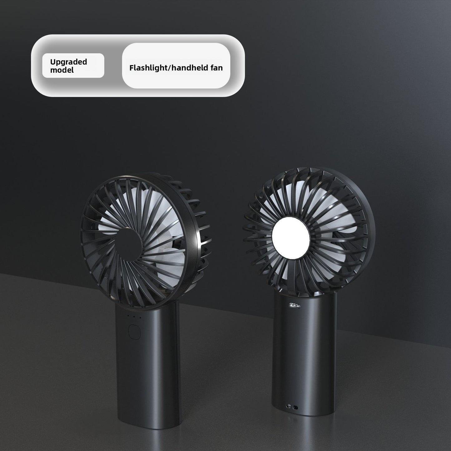 Mini Foldable Handheld Fan with Power Bank Function