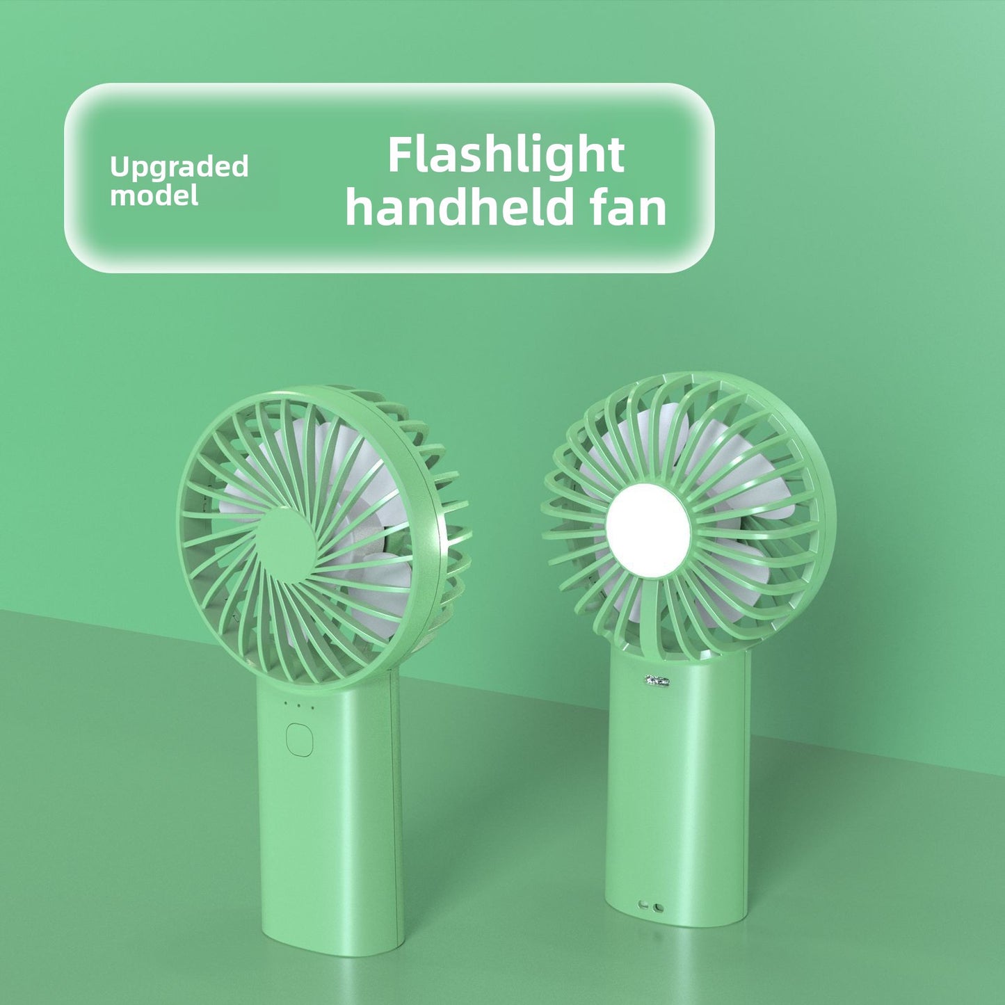 Mini Foldable Handheld Fan with Power Bank Function