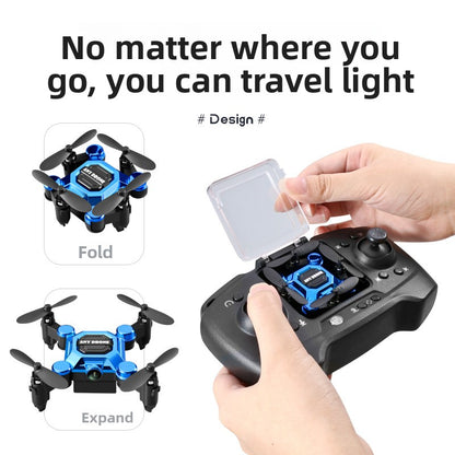 Mini Folding Quadcopter Drone with Remote Control