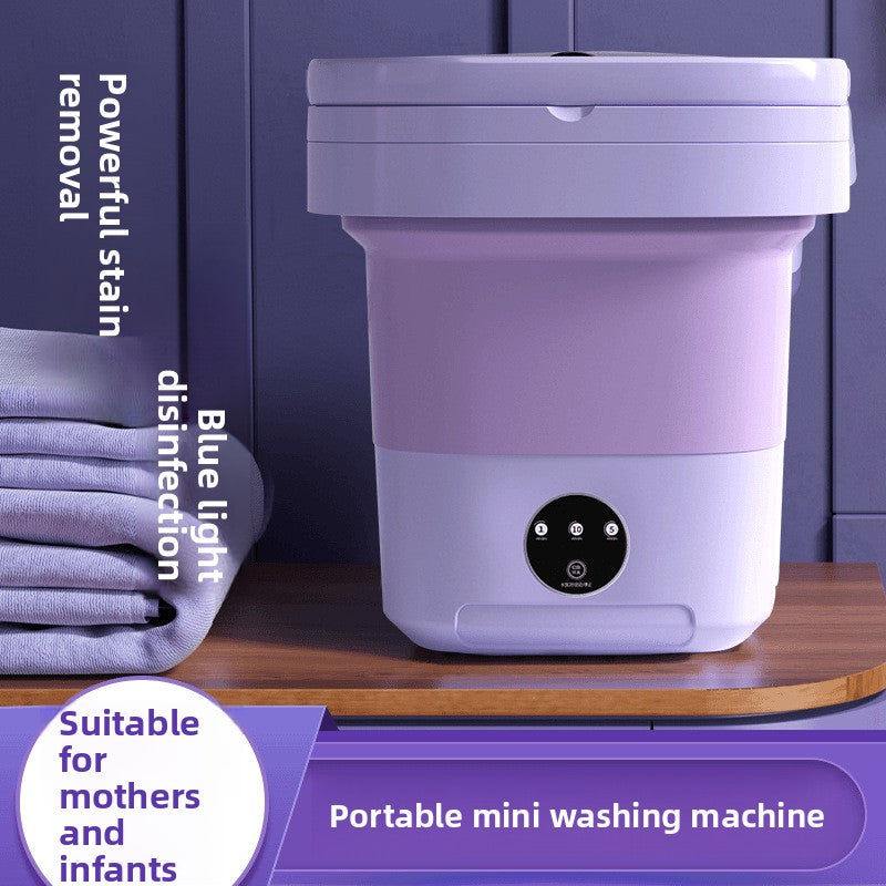 Mini folding washing machine