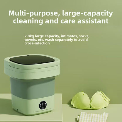 Mini folding washing machine