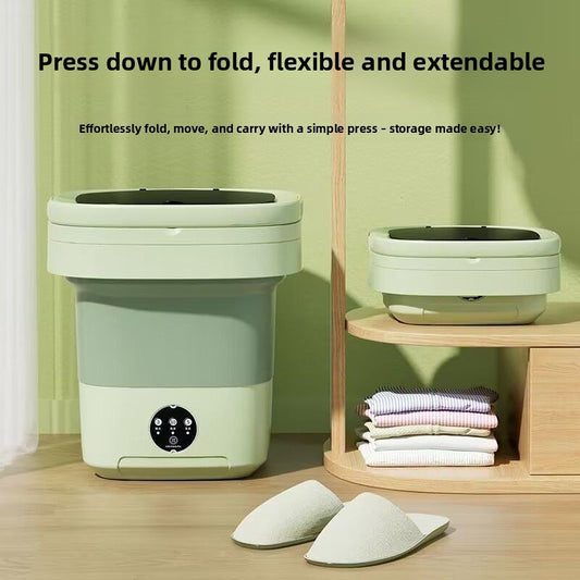Mini folding washing machine