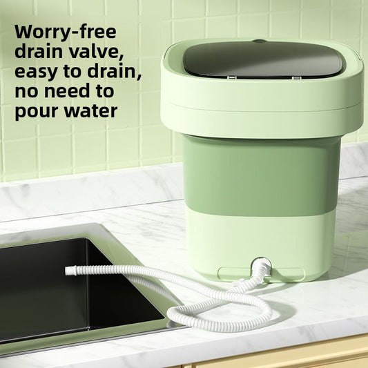 Mini folding washing machine