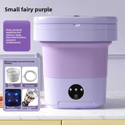 Mini folding washing machine