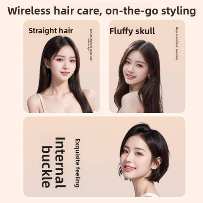 Mini Hair Straightener and Curling Comb