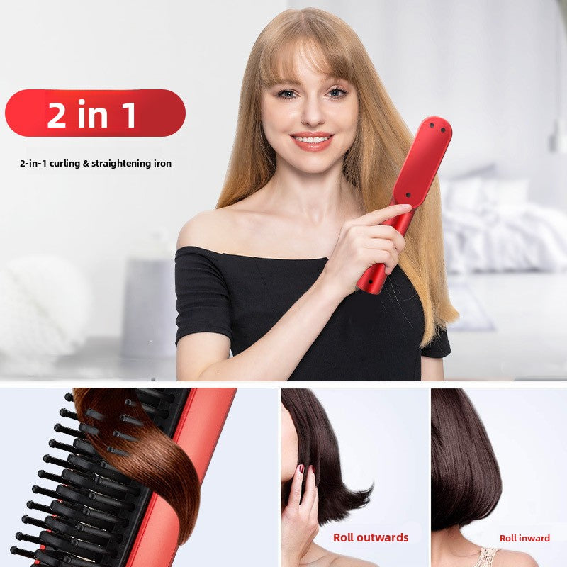Mini hair straightener