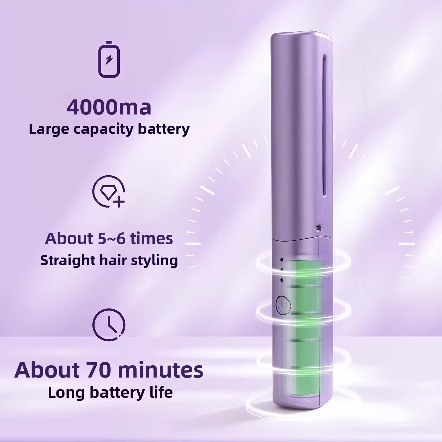 Mini Hair Straightening Comb