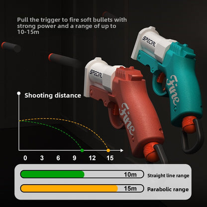 Mini Hand Gun Pull Bolt Launcher