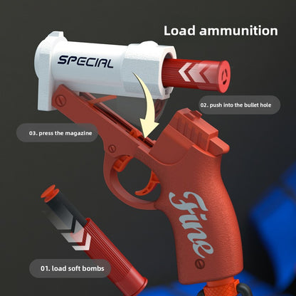 Mini Hand Gun Pull Bolt Launcher