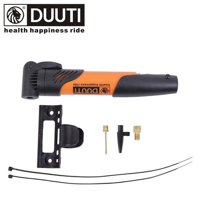 Mini hand pump for mountain bikes