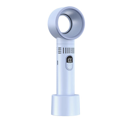 Mini handheld bladeless fan