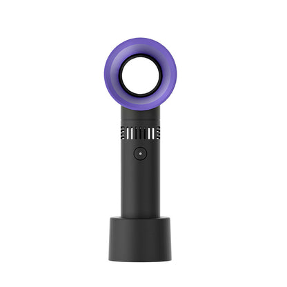 Mini handheld bladeless fan