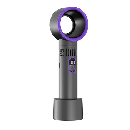 Mini handheld bladeless fan