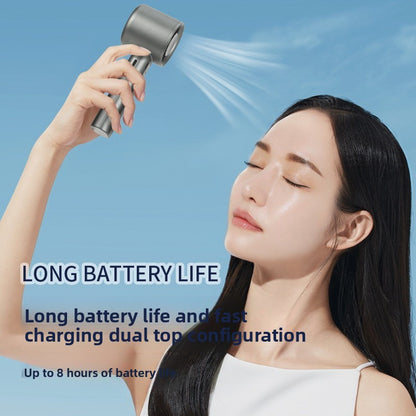 Mini Handheld Turbo Fan with USB Charging