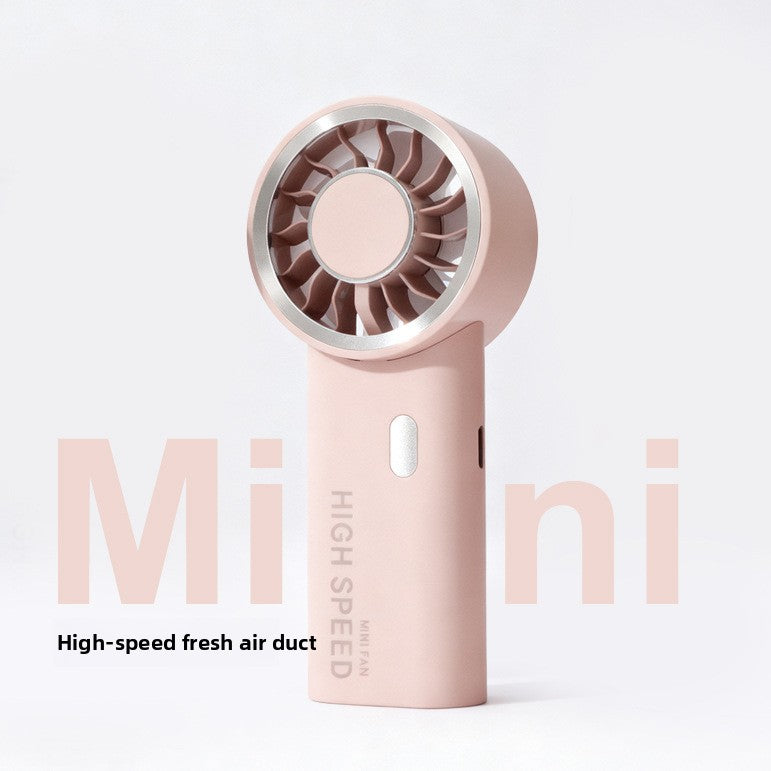 Mini Handheld USB Rechargeable 6-Speed Fan