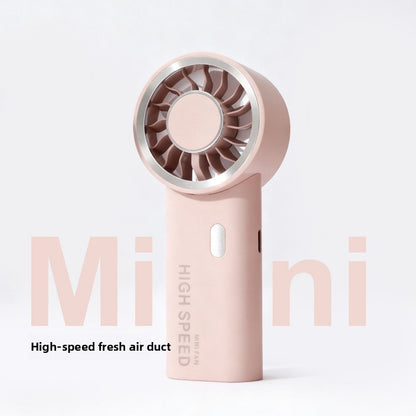 Mini Handheld USB Rechargeable 6-Speed Fan