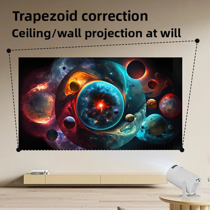 Mini HD Projector with Wireless Screen Mirroring