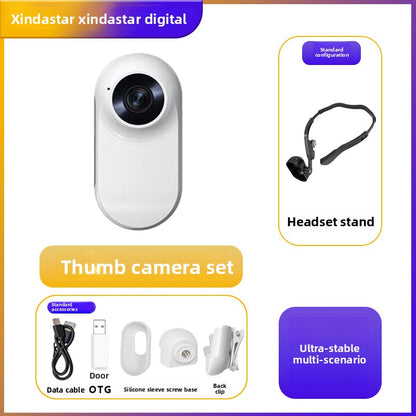 Mini HD Thumb Action Camera with Accessories
