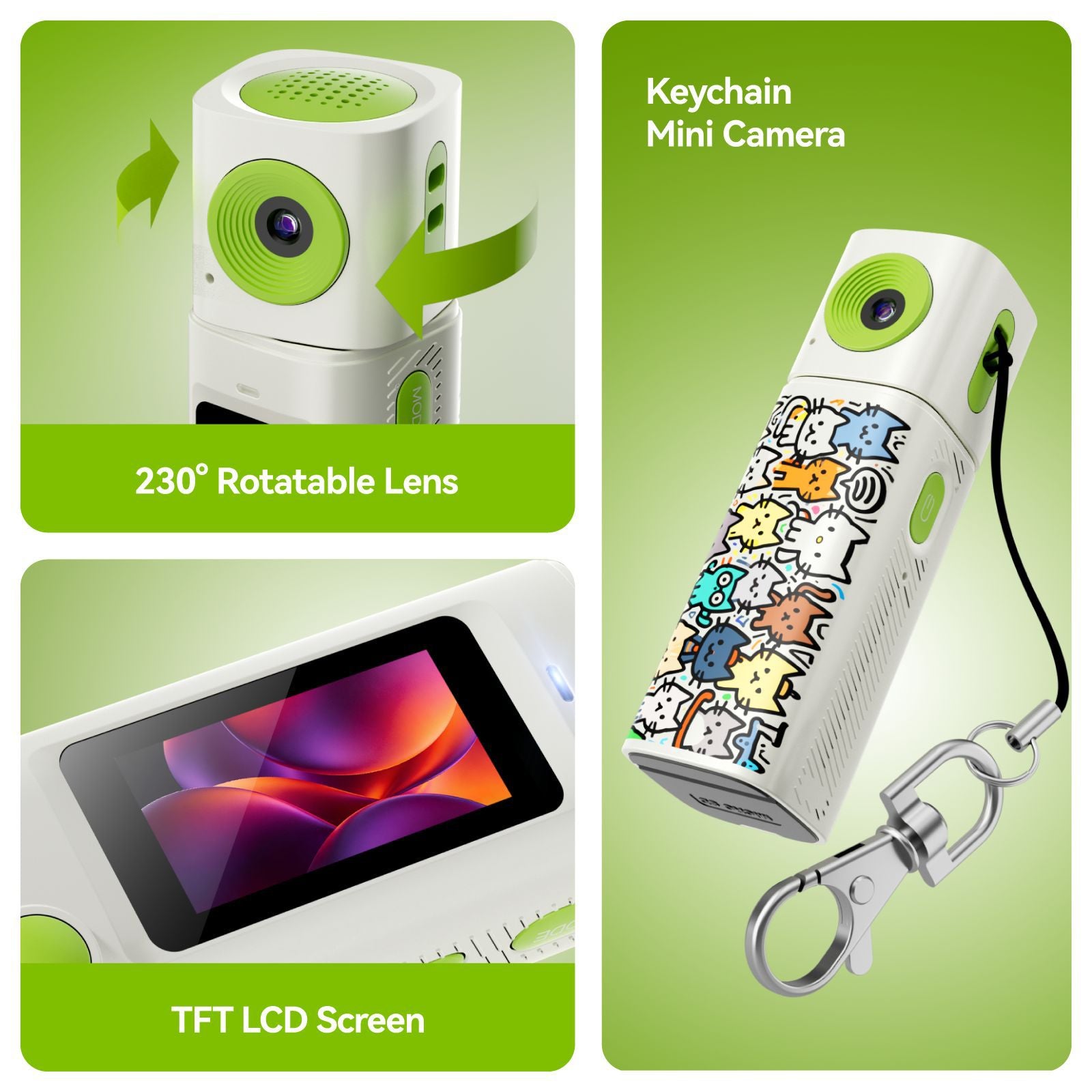 Mini HD Video Photo Camera