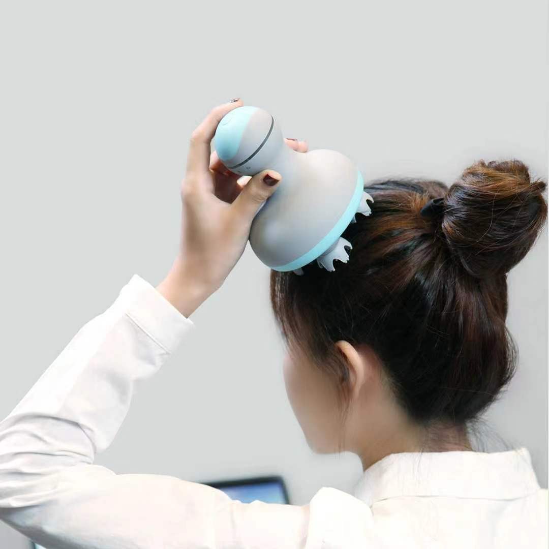 Mini Head Massager with 4 Rotation Nodes