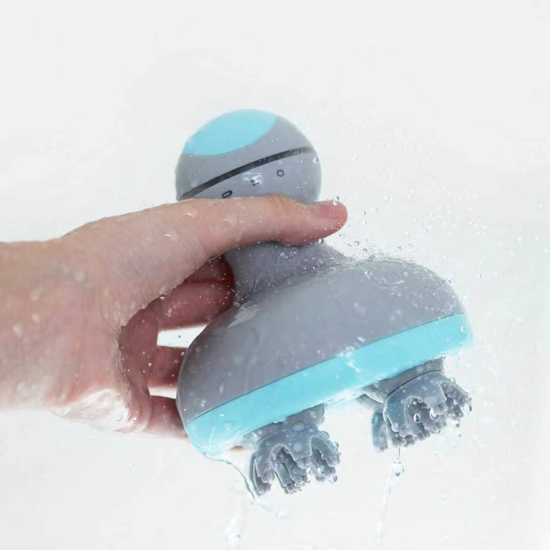 Mini Head Massager with 4 Rotation Nodes