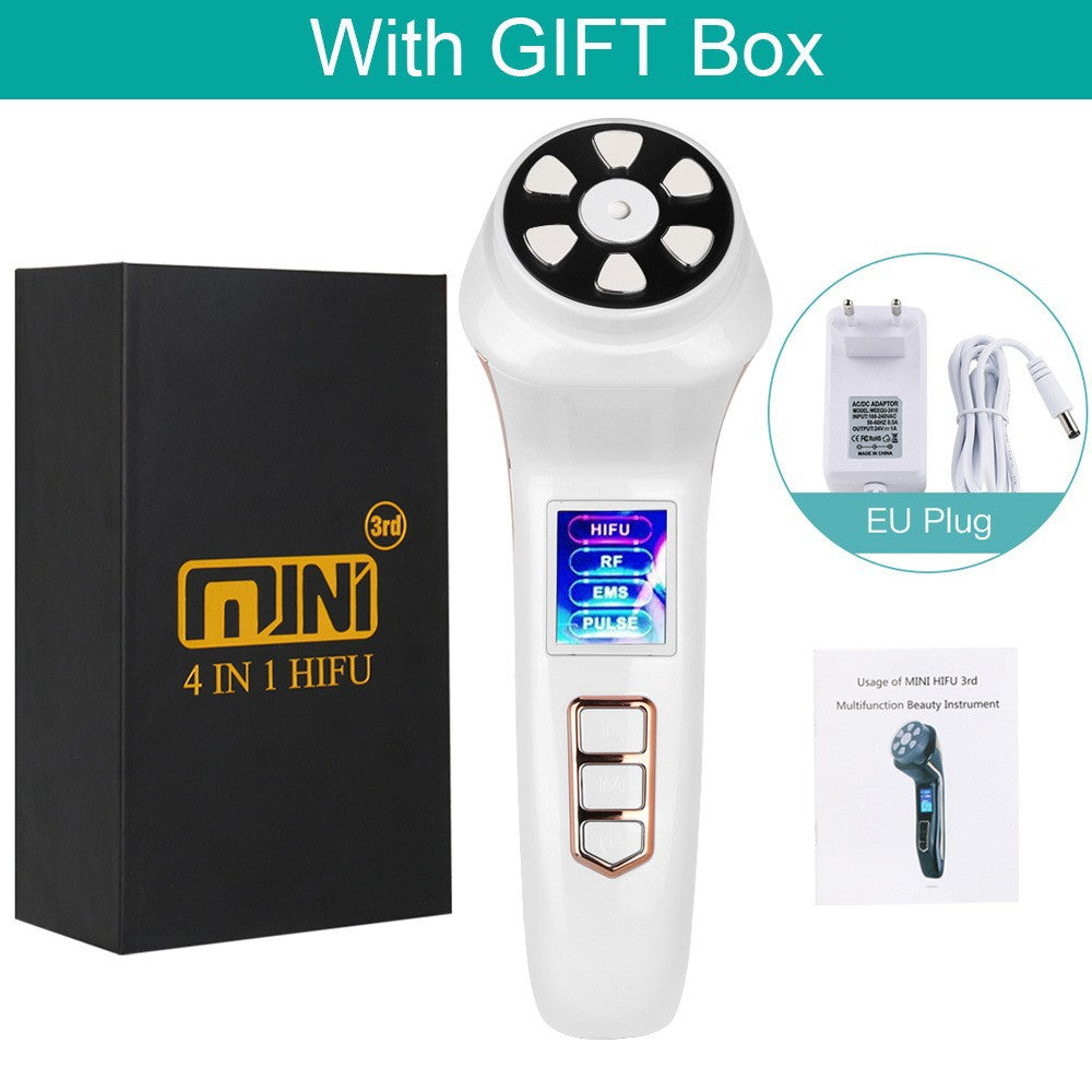 Mini HIFU RF EMS Beauty Device