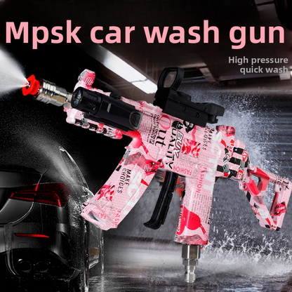 Mini High Pressure Car Wash Spray Gun Set