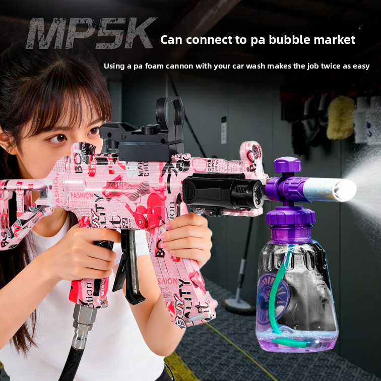 Mini High Pressure Car Wash Spray Gun Set