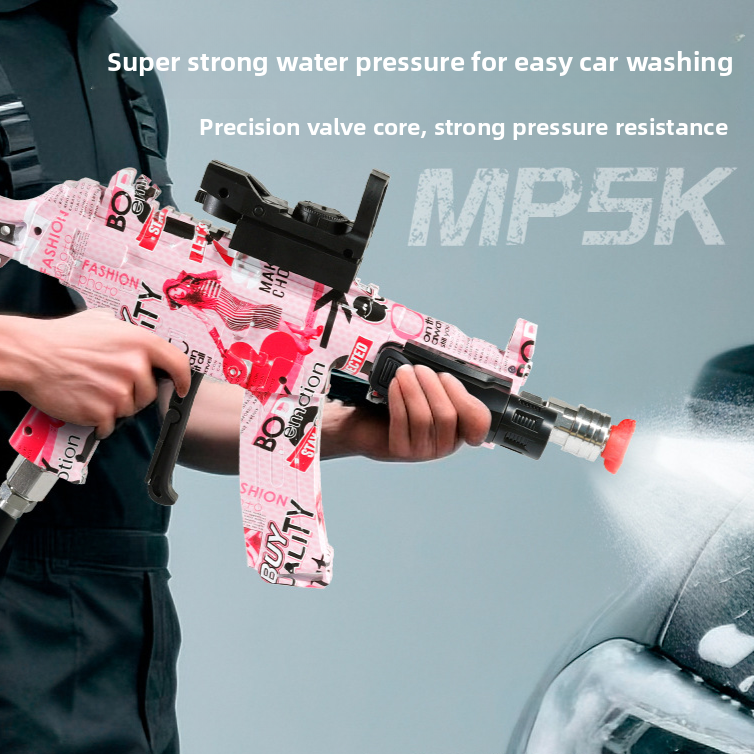 Mini High Pressure Car Wash Spray Gun Set