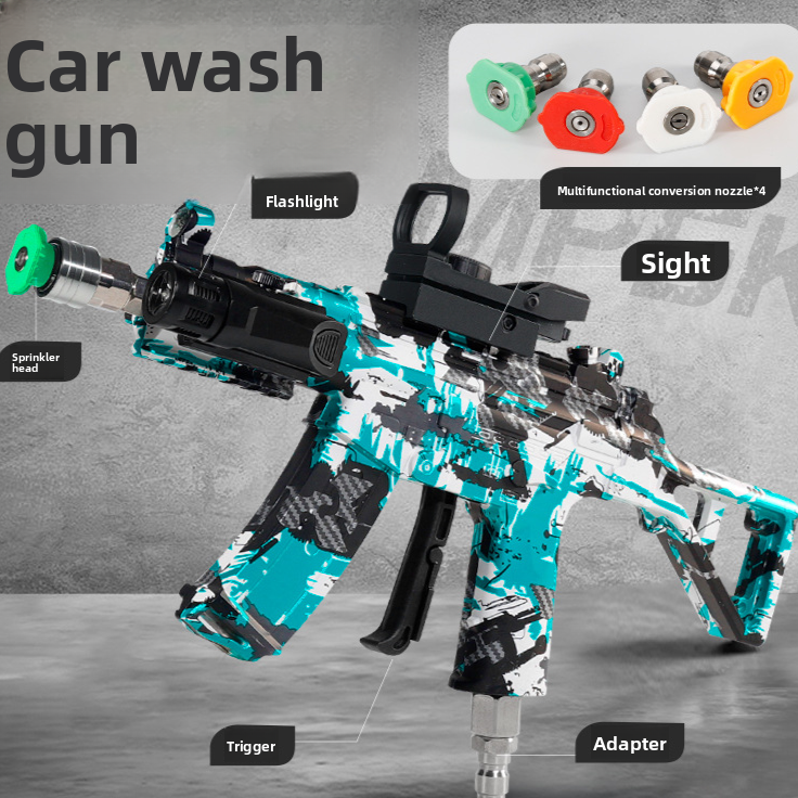 Mini High Pressure Car Wash Spray Gun Set
