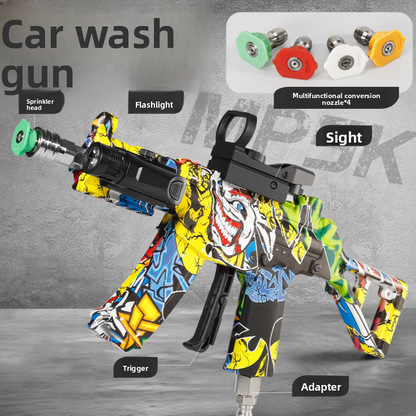 Mini High Pressure Car Wash Spray Gun Set